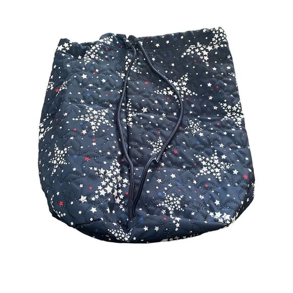 COPY - Vera Bradley and Shawn Johnson collab red, white and blue star ditty bag - Picture 4 of 7